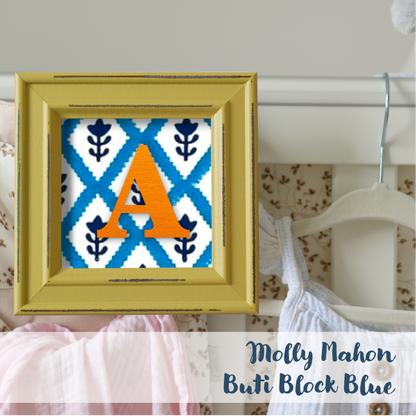 Yellow Frame - Block Print