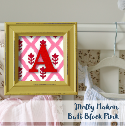 Yellow Frame - Block Print