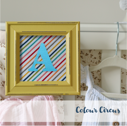Yellow Frame - Stripes