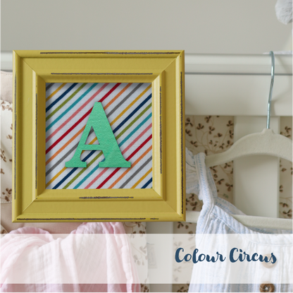 Yellow Frame - Stripes