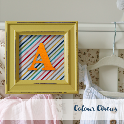 Yellow Frame - Stripes