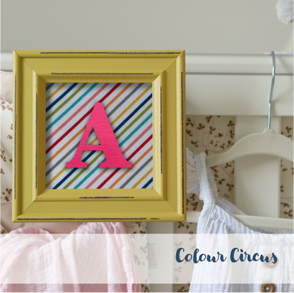 Yellow Frame - Stripes