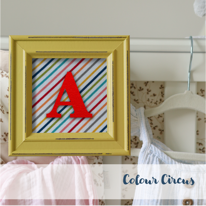 Yellow Frame - Stripes