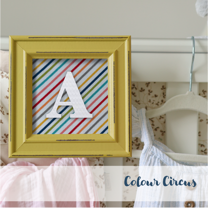 Yellow Frame - Stripes
