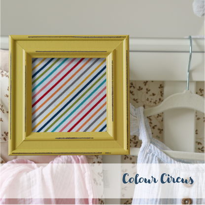Yellow Frame - Stripes