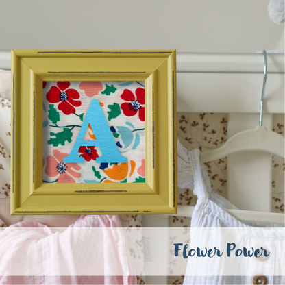 Yellow Frame - Floral