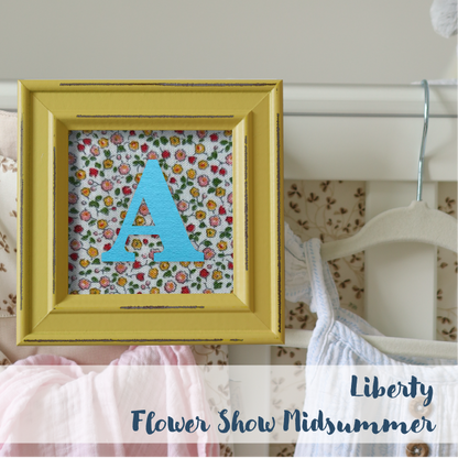 Yellow Frame - Floral