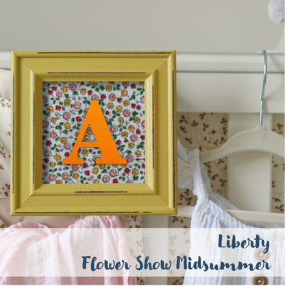 Yellow Frame - Floral