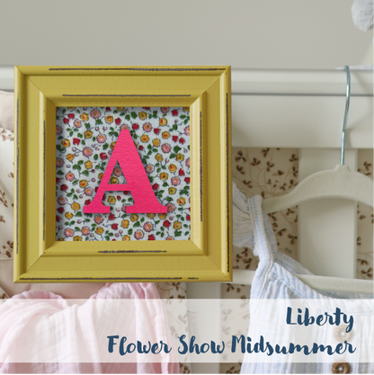 Yellow Frame - Floral