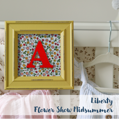 Yellow Frame - Floral