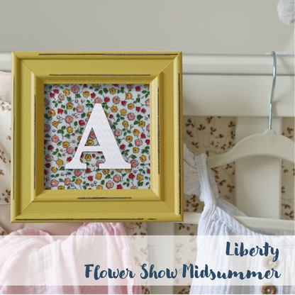 Yellow Frame - Floral