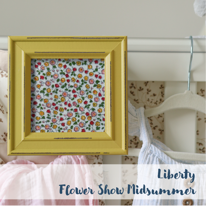 Yellow Frame - Floral
