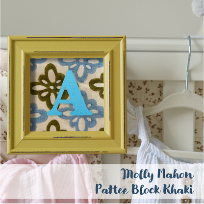 Yellow Frame - Block Print