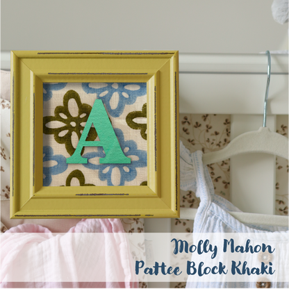 Yellow Frame - Block Print