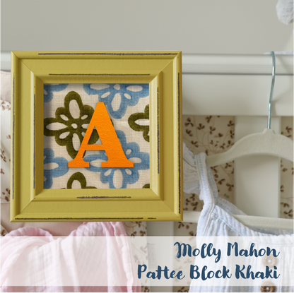 Yellow Frame - Block Print