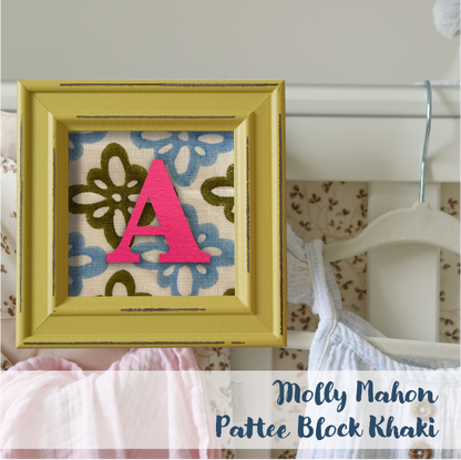Yellow Frame - Block Print