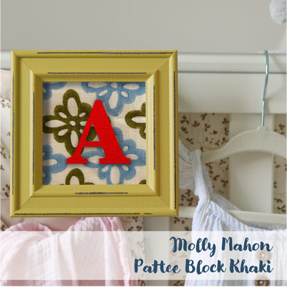 Yellow Frame - Block Print