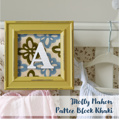 Yellow Frame - Block Print