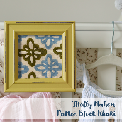 Yellow Frame - Block Print
