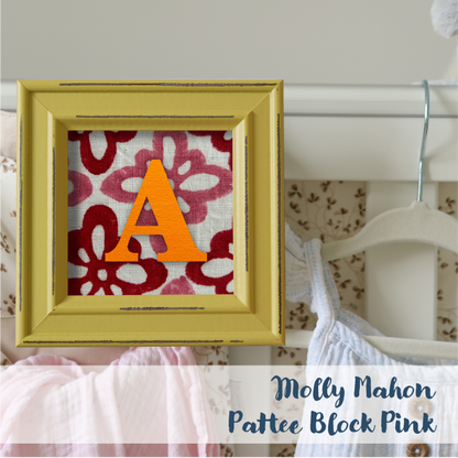 Yellow Frame - Block Print