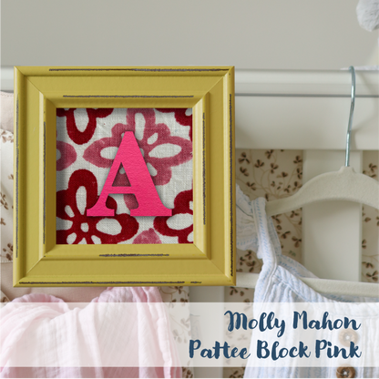 Yellow Frame - Block Print