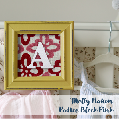 Yellow Frame - Block Print