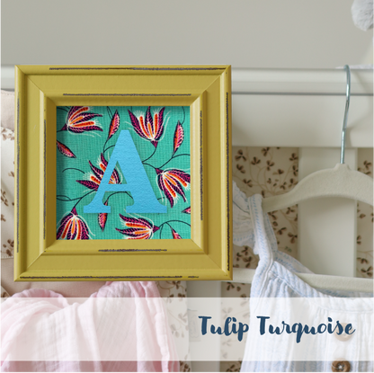 Yellow Frame - Floral