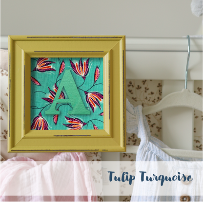 Yellow Frame - Floral