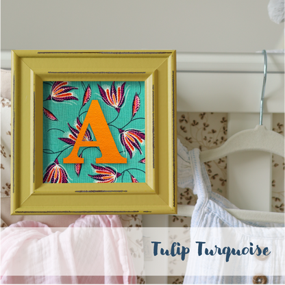 Yellow Frame - Floral