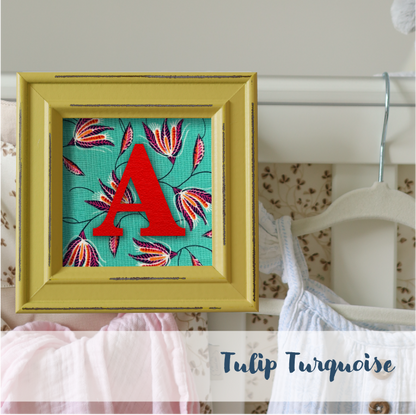 Yellow Frame - Floral