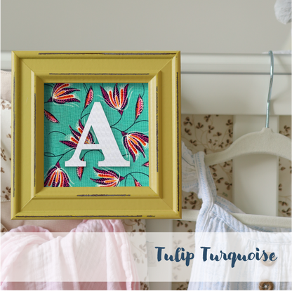 Yellow Frame - Floral