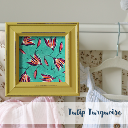 Yellow Frame - Floral